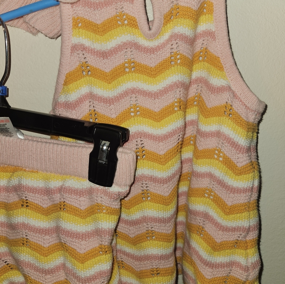Haute Hippie Kid Styles Girls 2 Piece Knit Outfit Size M (7/8) - Picture 8 of 12
